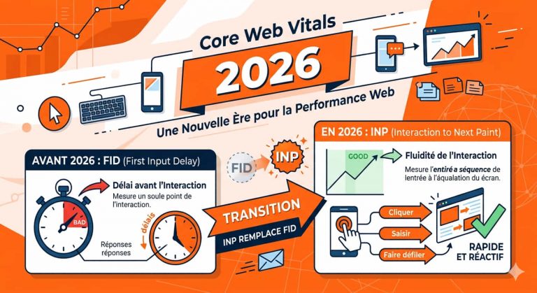Core Web Vitals en 2026 : l’INP a remplacé le FID — où en est-on vraiment ?