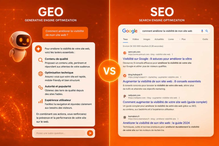 GEO vs SEO : quelle différence, et faut-il choisir entre les deux ?