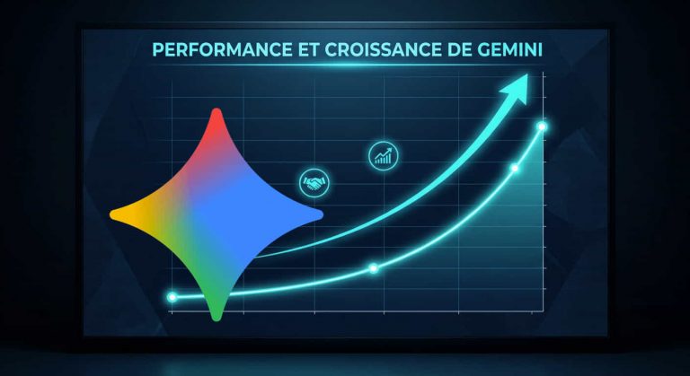 Gemini dépasse Copilot en France : la percée silencieuse de Google sur le trafic IA