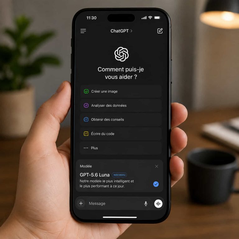 ChatGPT gratuit : les conversations avec GPT-5.6 Luna deviennent illimitées