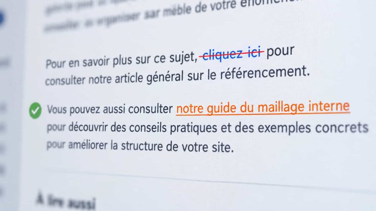 Ancre de lien : comment bien l’écrire pour le SEO ?